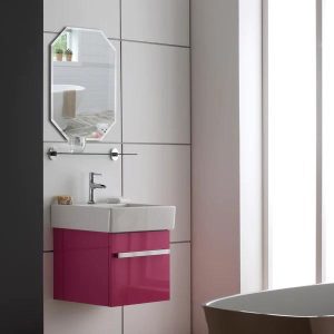 Octagon Modern Bathroom Wall Mirror Img04