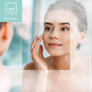 QUASAR CABM12 LED Illuminated Bathroom Mirror Cabinet Img06