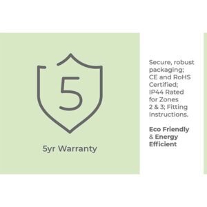 QUASAR CABM12 LED Illuminated Bathroom Mirror Cabinet Img07