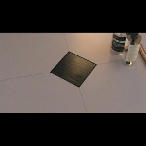 Fixplus by Redwing Square Drain BLACK