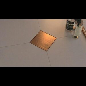 Fixplus by Redwing Square Drain BRONZE