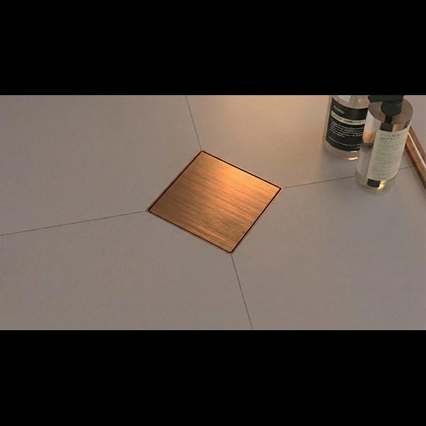 Fixplus by Redwing Square Drain BRONZE