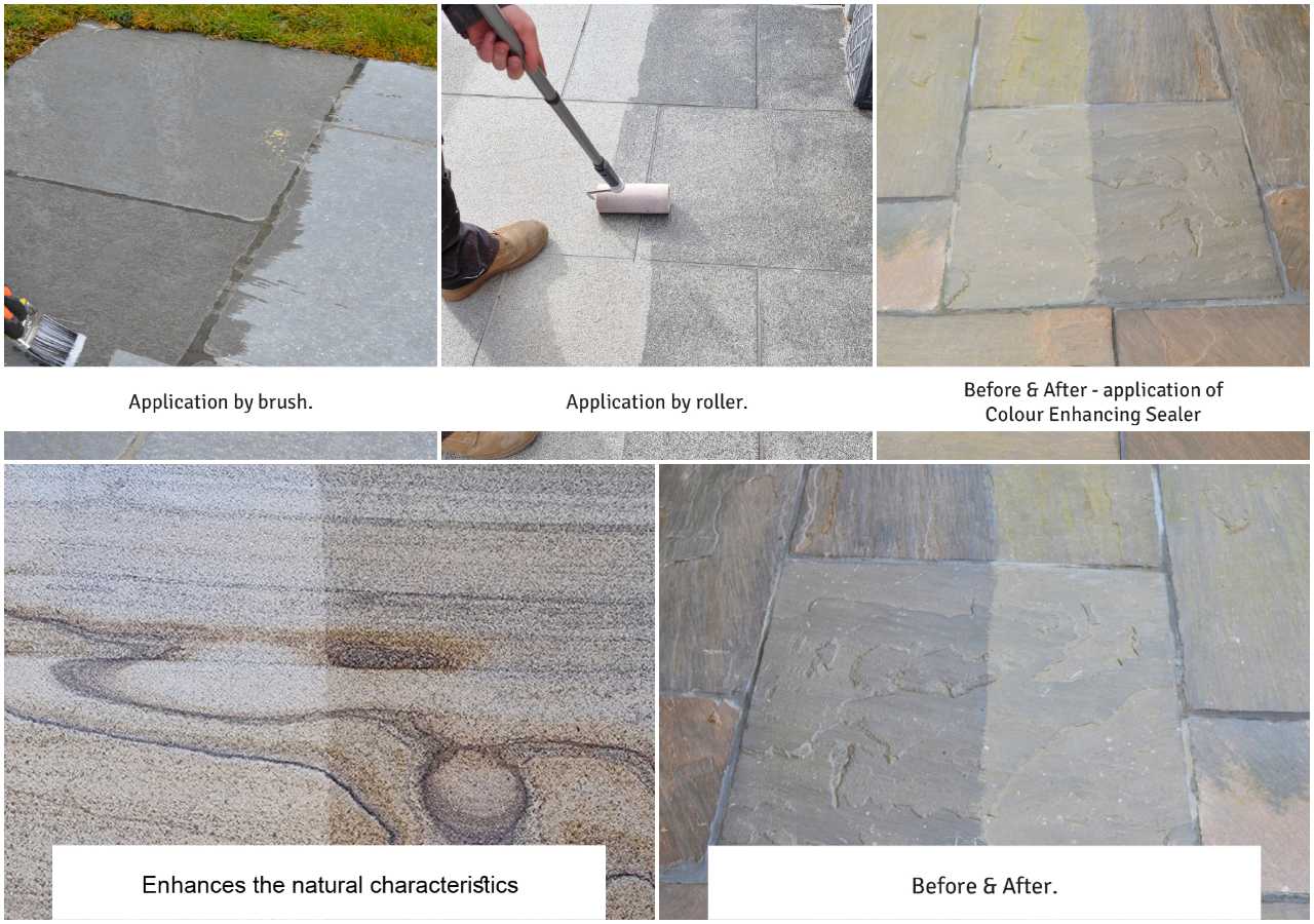 ECOPROTEC Colour Enhancing Sealer Usage Examples